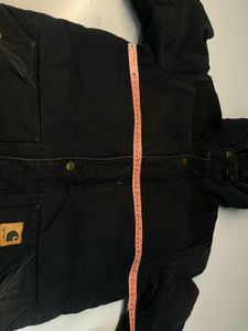 Carhartt Black Hooded Work Jacket