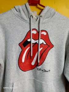 Rolling Stones cropped Hoodie