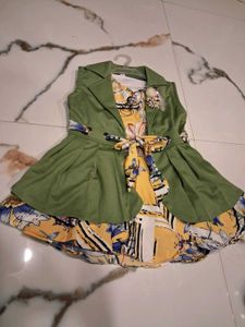 Cute Girls' Outfit Set