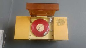 Vintage Musica Record Player musical box