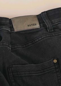 Classic Black Denim Jeans