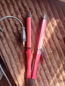 all 3 machines Hair Straightener and curler - Pink