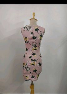 Floral Wrap Dress with Ruching