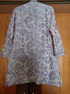 Embellished Chiffon sheer ethnic top