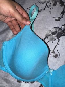 Teal Padded Bra