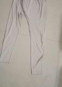 Comfortable White Ethnic Pyjamas