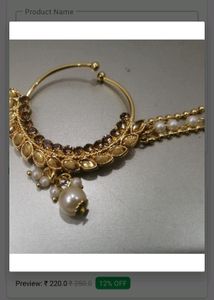 LEAFY JODHA NATH WHITE PEARL