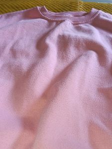 Pink Pullover Sweatshirt