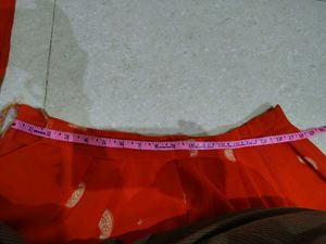 Orange rajputi suit