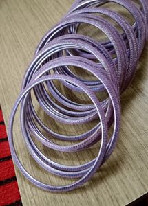 28 Piece Lavender Colour Bangle Set