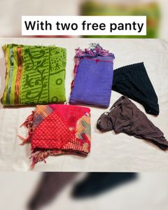 Assorted Dupattas with Free Panties Bundle