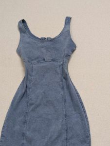 Chic Denim Midi Dress