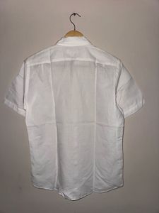 Uniqlo Linen White Shirt