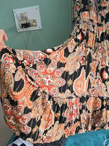 Zudio Paisley Print Maxi Dresss