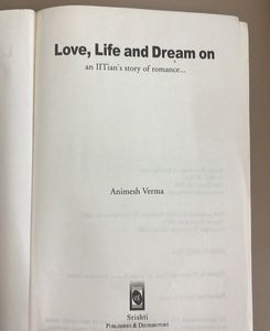 Love, Life and Dream On Book
