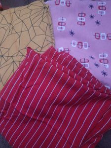 Combo Of 3 Printed Cotton Shawls
