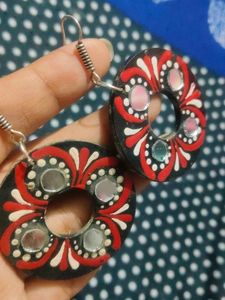 Handmade Mirror Earrings
