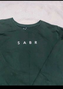 Green "SABR" Graphic Sweatshirt
