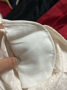 Women's Textured Cream Blazer