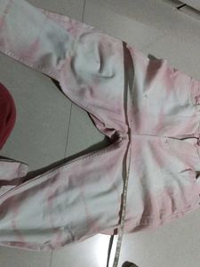 Pink Tie-Dye Jeans
