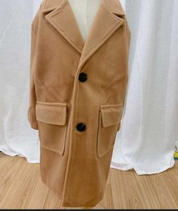 Unisex Elegant Tan Trench Coat