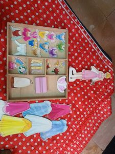 Magnetic Dress Up Doll Set