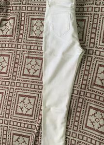 Cream White Skinny Jeans