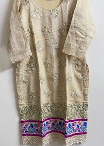 Elegant Embroidered Kurta Set