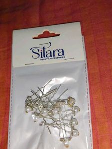 Decorative Hair Pins with Pearls