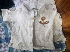 Embroidered Cotton Blouse