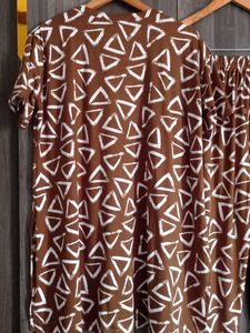 Cozy Triangle print co-ords set &amp; night suit