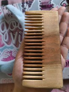 Fluffy Cloud Headband &amp; Neem wood comb