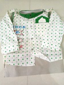 Kids Denim With Shirt