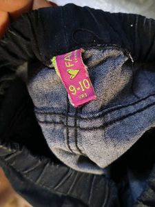 Black Denim Jeans for girl 10 yrs