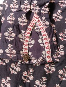 Coffe Brown Ethnic Top