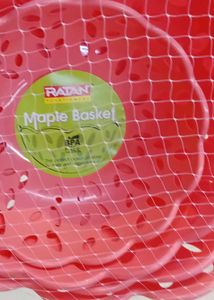 Set of 4 Ratan Maple Baskets