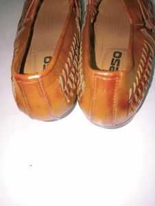 Neso Brown Leather Fisherman Sandals