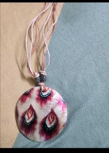 Boho Peacock Pendant Necklace