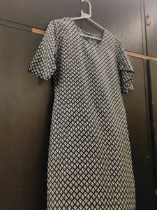 Patterned Casual Dress