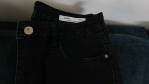 black denim