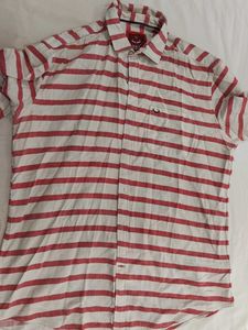 Men's Striped Short Sleeve Shirt