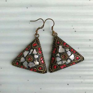 tibetan vintage earrings ✨