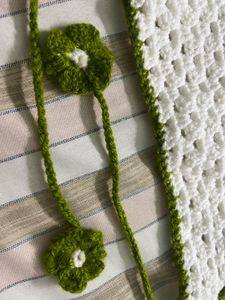 Handmade crochet scarf