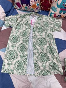Women's Co-ord Set: Short Sleeve Jacket &amp; Shorts