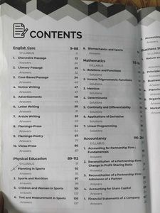 CBSE Class 12 Objective MCQs Commerce Term 1