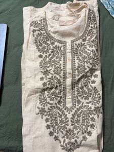 utsa by westside Embroidered Cotton Kurta