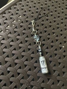 Monster Energy Keychain Charm