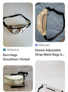 Stylish Fanny Pack - Gold