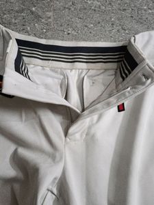 White Active Wear Or Casual Pants
