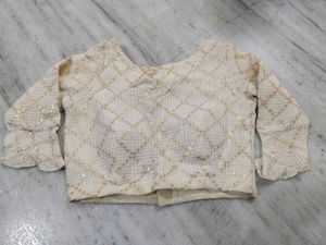 Elegant Sequin Embellished Blouse
